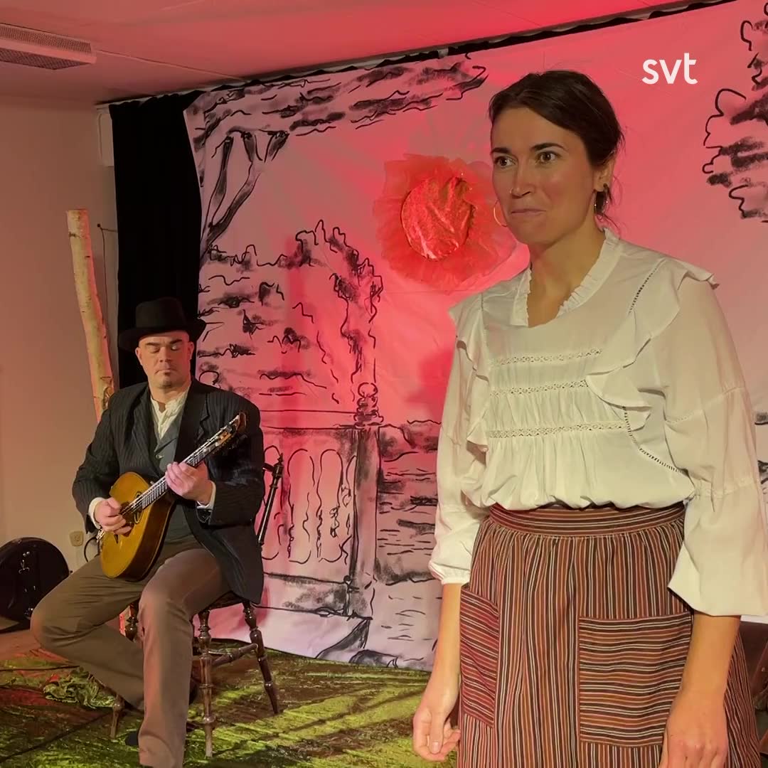 Teaterföreställning lär barn om jämtländsk folktro